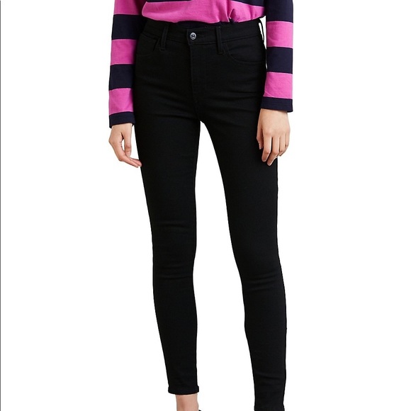 ⚫️Levi’s 720 High Rise Black Skinny Jeans⚫️ - Picture 1 of 1